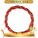 PULSERA ORISHA OYA TRENZADA DE 3 HILOS EN ZENSARA