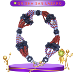 PULSERA ORISHA SAN LAZARO DE 10 HILOS EN ZENSARA
