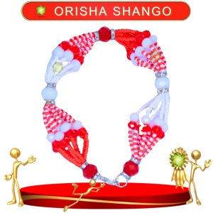 PULSERA ORISHA SHANGO DE 10 HILOS EN ZENSARA
