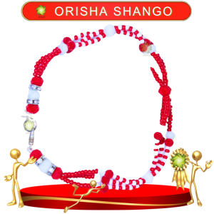 PULSERA ORISHA SHANGO DE 3 HILOS EN ZENSARA