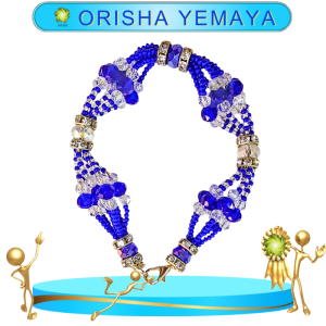 PULSERA ORISHA YEMAYADE 6 HILOS EN ZENSARA