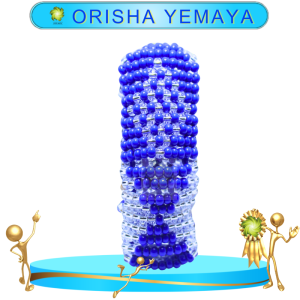 PULSERA ORISHA YEMAYA DE TAPETE EN ZENSARA