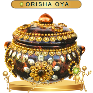 SOPERA ORISHA OYA DECORADA EN ZENSARA