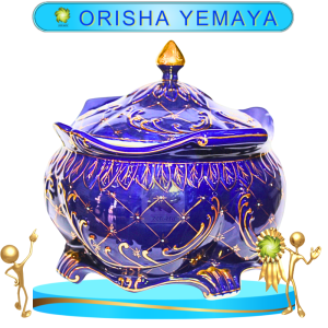 SOPERA ORISHA YEMAYA ANCHA DE PORCELANA INTERNACIONAL EN ZENSARA