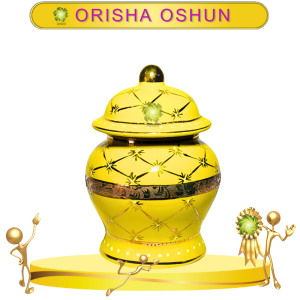 TIBÓN ORISHA OSHUN MINI IMPORTADA EN ZENSARA