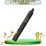 VELA DE PALITO NEGRO DE 20 PIEZAS EN ZENSARA