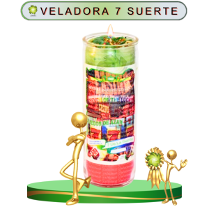 VELADORA 7 SUERTE EN ZENSARA