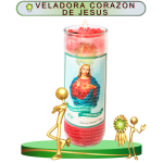 VELADORA CORAZON DE JESUS EN ZENSARA