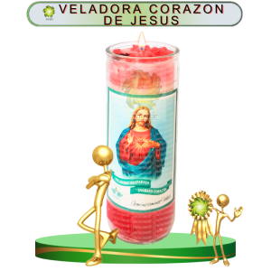 VELADORA CORAZON DE JESUS EN ZENSARA