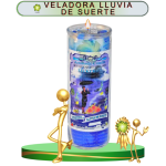 VELADORA LLUVIA DE SUERTE EN ZENSARA